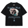 Camiseta Oversize Urban Coastline Thrills – Negra