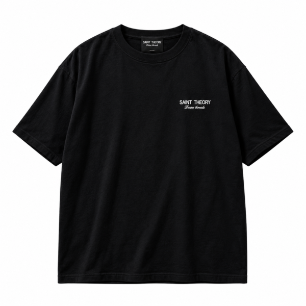 Camiseta Oversize Urban Saint Theory Divine – Negra