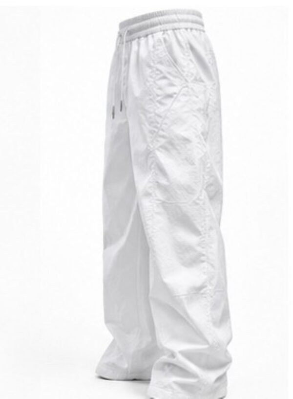 Mr_Ronny_Pantalon_Blanco_Lateral Pantalón Urban Wide Leg