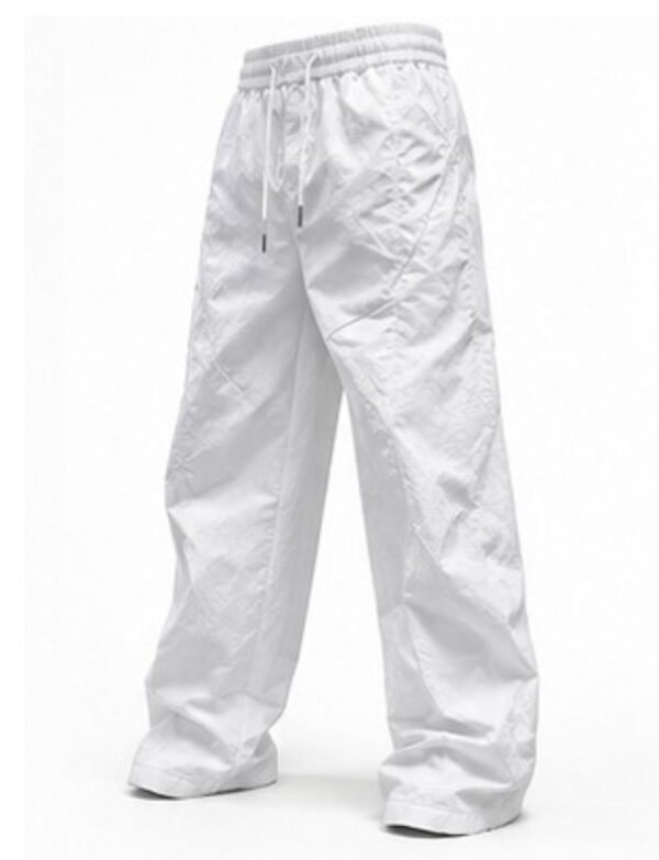 Mr_Ronny_Pantalon_Blanco_Tres_Cuartos Pantalón Urban Wide Leg