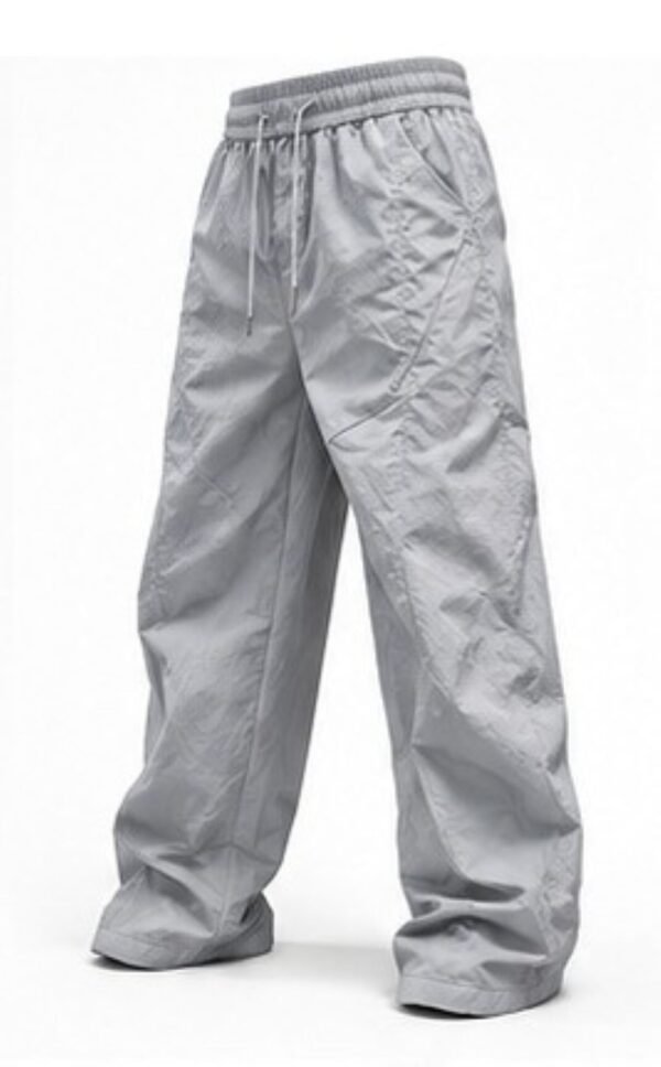 Mr_Ronny_Pantalon_Gris_Suave_Tres_Cuartos Pantalón Urban Wide Leg