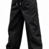 Mr_Ronny_Pantalon_Negro_Tres_Cuartos Pantalón Urban Wide Leg